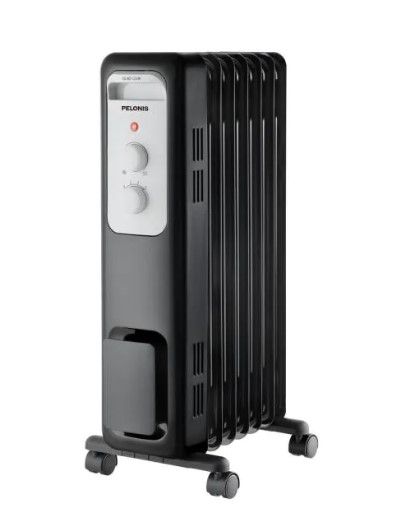 Photo 1 of Pelonis
1,500-Watt Oil-Filled Radiant Electric Space Heater with Thermostat