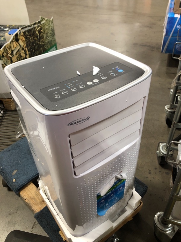 Photo 2 of Soleus Air
8,000 BTU (5,000 BTU DOE) Portable Air Conditioner with Dehumidifier and Mirage Display in White