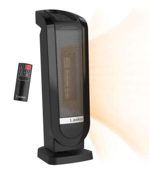 Photo 1 of Lasko
Tower 22 in. Electric Ceramic Oscillating Space Heater with Digital Display and Remote Control