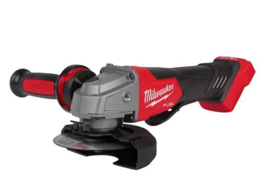 Photo 1 of Milwaukee
M18 FUEL 18-Volt Lithium-Ion Brushless Cordless 4-1/2 in./5 in. Grinder w/Paddle Switch (Tool-Only)