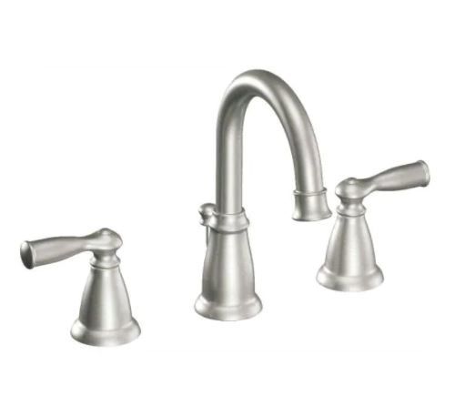 Photo 1 of 
Moen Traditional Widespread Bathroom Faucet - Includes Rough-In Valve and Pop-UP Drain Assembly
