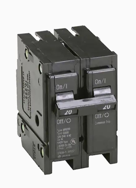 Photo 1 of Eaton Type BR 20-Amp 2-Pole Standard Trip Circuit Breaker
5 PACK