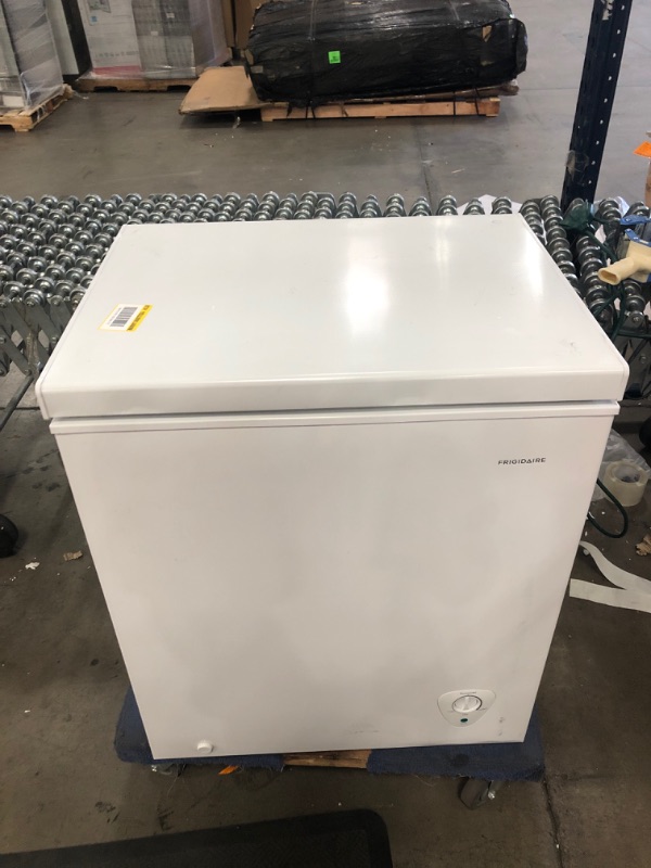 Photo 3 of 5 cu. ft. Chest Freezer in White
by Frigidaire