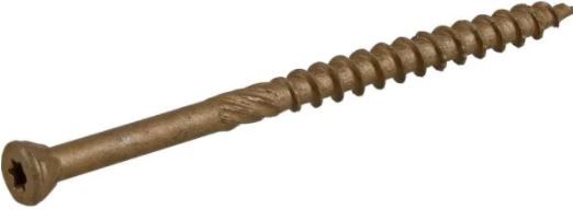 Photo 1 of #8 x 2-1/2 in. Star Drive Trim Head Exterior Wood Screws (655-Pack)
