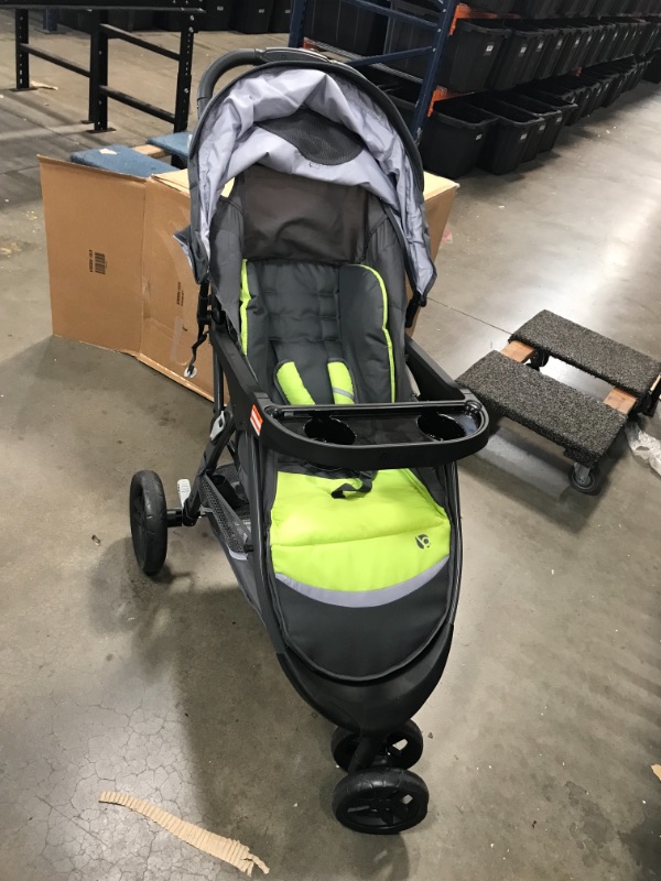 Photo 4 of Baby Trend Skyline 35 Travel System, Keen Green
