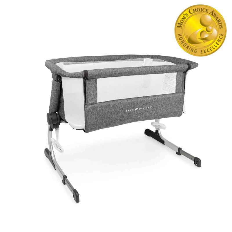 Photo 1 of Beside Me™ Dreamer Bassinet & Bedside Sleeper – Charcoal Tweed
