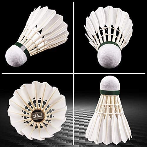 Photo 1 of Badminton Shuttlecocks Feather Badminton Birdies with High Stability and Durability Badminton Ball
**LIGHTLY USED**
