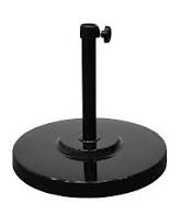 Photo 1 of 50 lb. Patio Umbrella Base in Black
