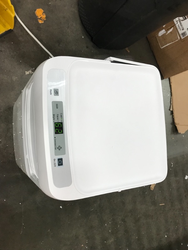 Photo 3 of 3-in-1 Portable Air Conditioner, Dehumidifier, Fan, for Rooms up to 150 Sq Ft, 8,000 BTU (5,300 BTU SACC) Control with Remote
**BLOWS ICE COLD**
