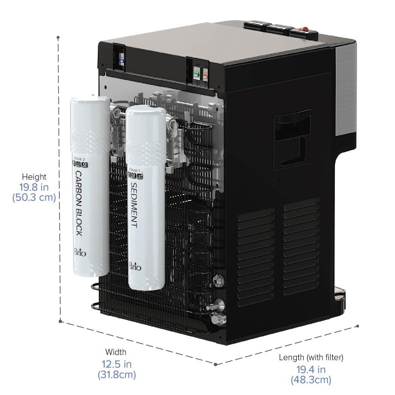 Photo 2 of 500 Series 2-stage UV Self-Cleaning Countertop Water Cooler

