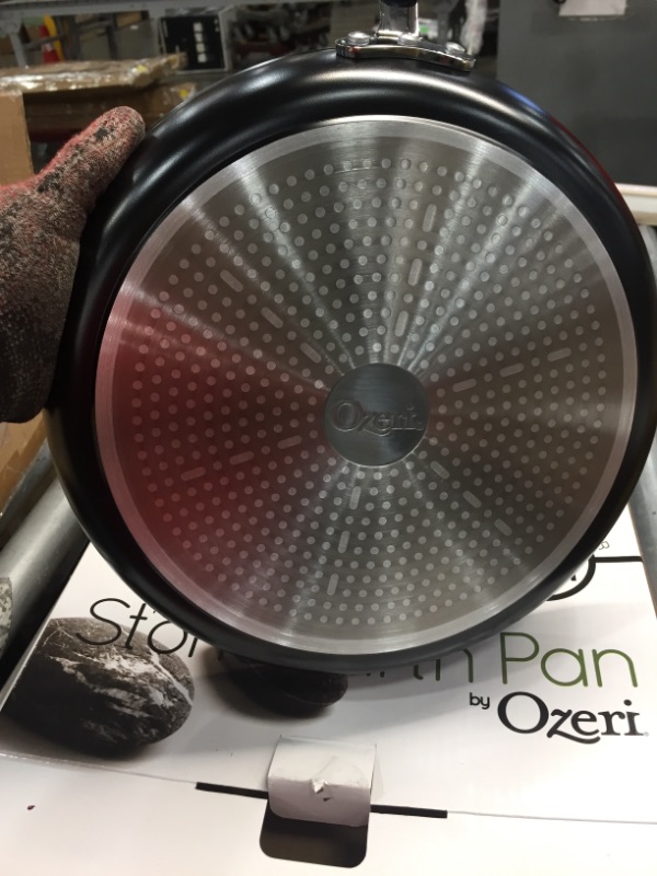 Photo 2 of Ozeri 12" Stone Earth Frying Pan by , with 100% APEO & PFOA-Free Stone-Derived Non-Stick Coating from Germany, Black