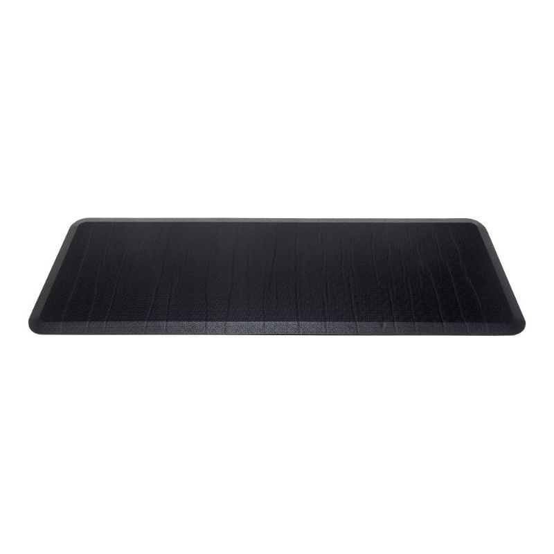 Photo 1 of Black Floor Mat - Extra-Padded, Non-Slip, Anti-Fatigue - 70" x 20" x 3/4" - 1 count box
