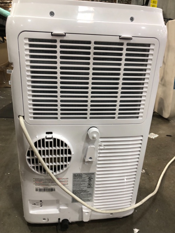 Photo 3 of BLACK+DECKER BPT06WTB Portable Air Conditioner with Remote Control, 6,000 BTU SACC/CEC (10,000 BTU ASHRAE), Cools Up to 250 Square Feet, White
**NO ACCESSORIES****PARTS ONLY**