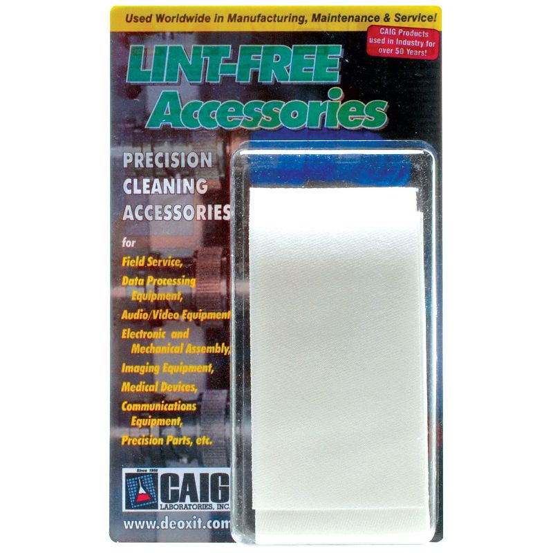 Photo 1 of CAIG LFC-C/50 Cotton Lint-Free Cloth 50 Pieces
