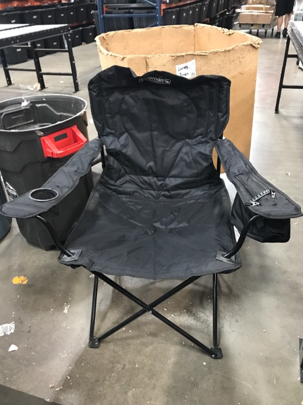 Photo 2 of Coleman Camping Chair with Built-in 4 Can Cooler
