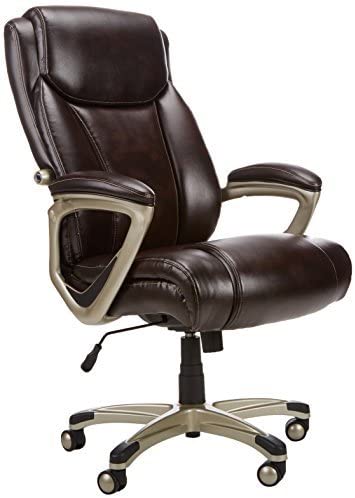 Photo 1 of AmazonBasics Big and Tall Executive Computer Desk Chair - Adjustable with Armrest