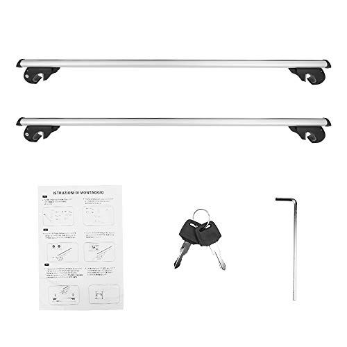 Photo 1 of Basics 2-Piece Universal Cross Rail Roof Rack 52 inches 
