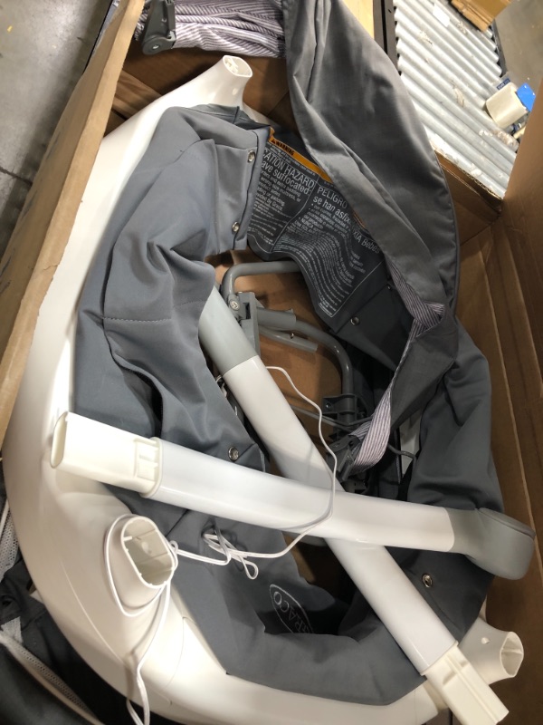 Photo 1 of Graco Sense2Snooze Bassinet with Cry Detection Technology | Baby Bassinet Detects and Responds to Baby's Cries to Help Soothe Back to Sleep, Ellison
