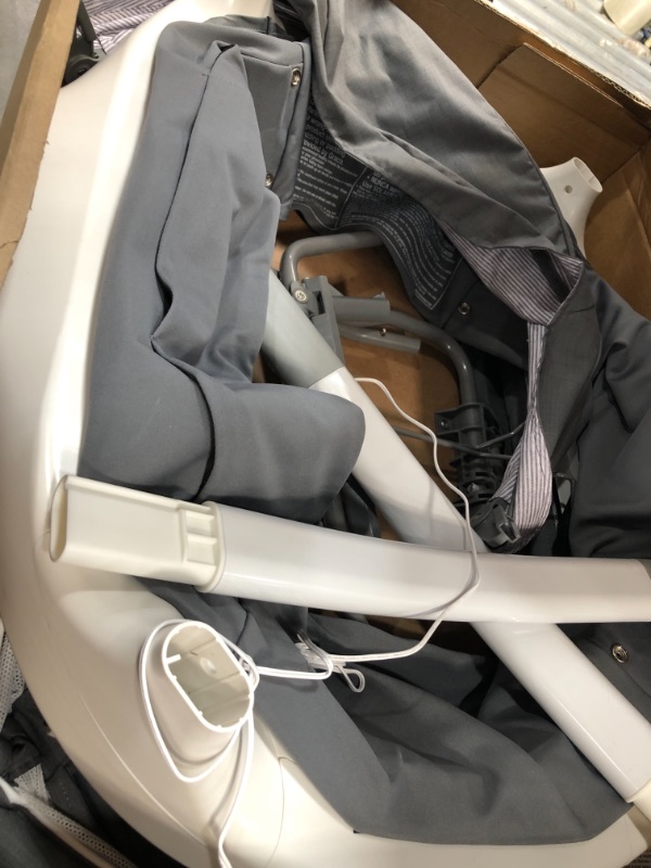 Photo 3 of Graco Sense2Snooze Bassinet with Cry Detection Technology | Baby Bassinet Detects and Responds to Baby's Cries to Help Soothe Back to Sleep, Ellison
