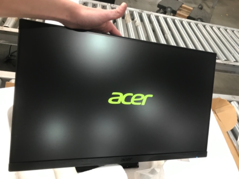 Photo 3 of ACER UT1 24IN MONITOR Model Name: UT241Y
Part Number: UM.QW1AA.001
23.8" - 16:9 - Full HD - Maximum Resolution 1920 x 1080 - Contrast Ratio 100,000,000:1 - Brightness 250 Nit - Color Black TESTED AND FUNCTIONS