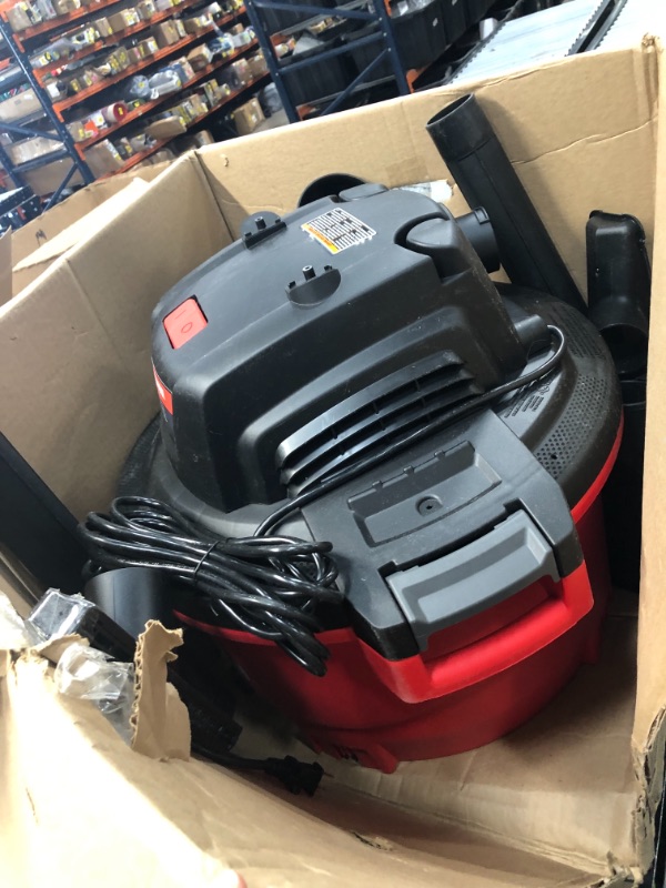 Photo 2 of Craftsman Cmxevbe17594 Corded Wet/Dry Vacuum, 12 gal.