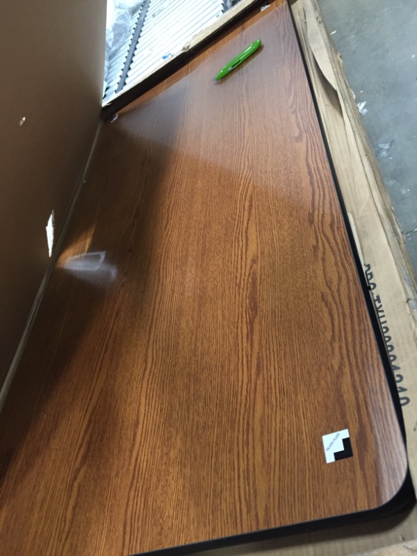 Photo 1 of Flash Furniture 30'' x 60'' Rectangular Table Top with natural-cherry Reversible Laminate Top
