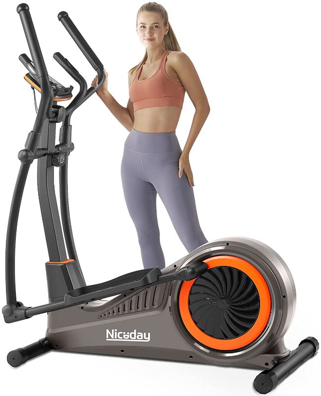 Photo 1 of ***PARTS ONLY*** NICEDAY Elliptical Machine, Cross Trainer with Hyper-Quiet Magnetic Driving System, 16 Resistance Levels, 400LB Weight Limit
