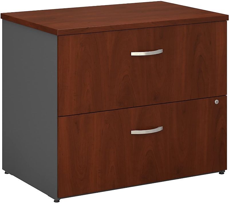 Photo 1 of Bush Business Furniture Series C Collection 36W 2Dwr Lateral File in Hansen Cherry
