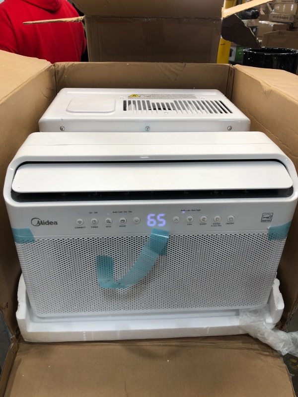 Photo 1 of Midea 12,000 BTU U-Shaped Inverter Window Air Conditioner WiFi, 9X Quieter, Over 35% Energy Savings ENERGY STAR MOST EFFICIENT

//TESTED AND FUNCTIONAL 