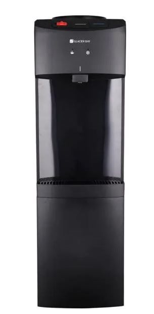 Photo 1 of GLACIER BAY Matte Black Top Load Water Dispenser

//MINOR DAMAGE WITH DENT 
