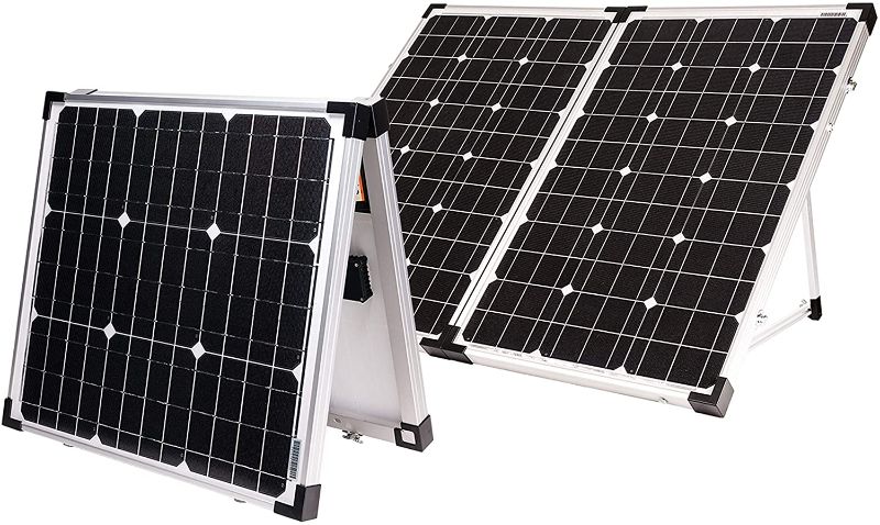 Photo 1 of Go Power! GP-PSK-130 130W Portable Folding Solar Kit with 10 Amp Solar Controller
