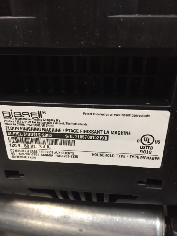 Photo 5 of BISSELL Turboclean Powerbrush Pet Upright Carpet Cleaner Machine and Carpet Shampooer, 2085

//TESTED AND FUNCTIONAL 
