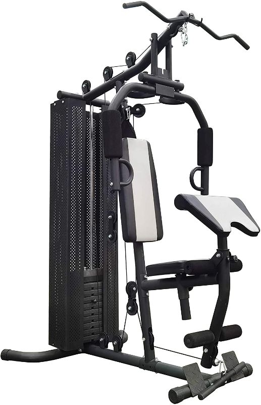 Photo 1 of (BOX 2 OF 4)
 BalanceFrom-Home-Gym-System Workout-Station with 380LB of Resistance, 145LB-Weight Stack, Comes with Installation Instruction-Video (BOX 2 OF 4)
