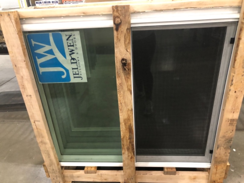 Photo 4 of 41.5 in. x 47.5 in. V-2500 Series White Vinyl Single Hung Window with Fiberglass Mesh Screen