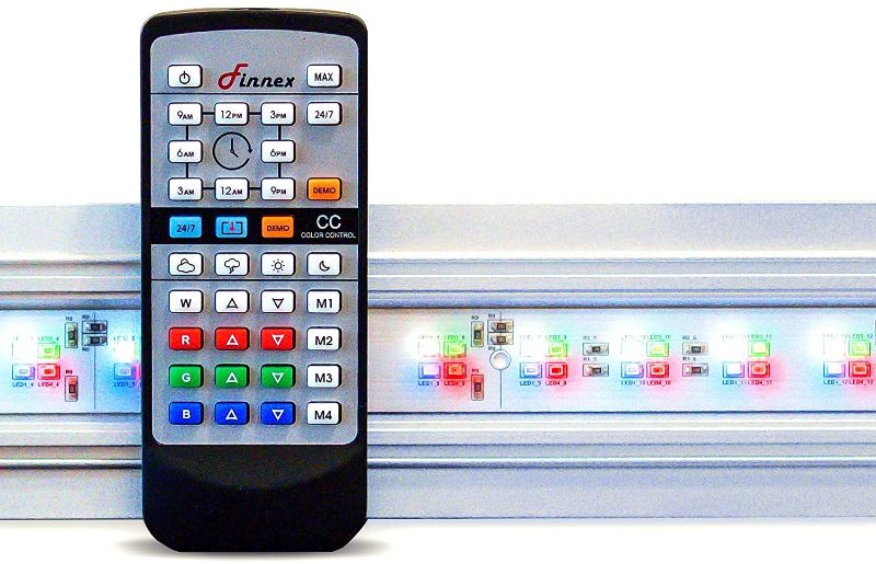 Photo 1 of **USED**
**MISSING REMOTE CONTROL**
\Finnex Planted+ 24/7 HLC Aquarium LED Light
