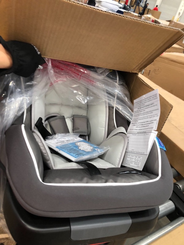 Photo 2 of Graco SnugRide SnugLock 35 Infant Car Seat, Tenley Gray