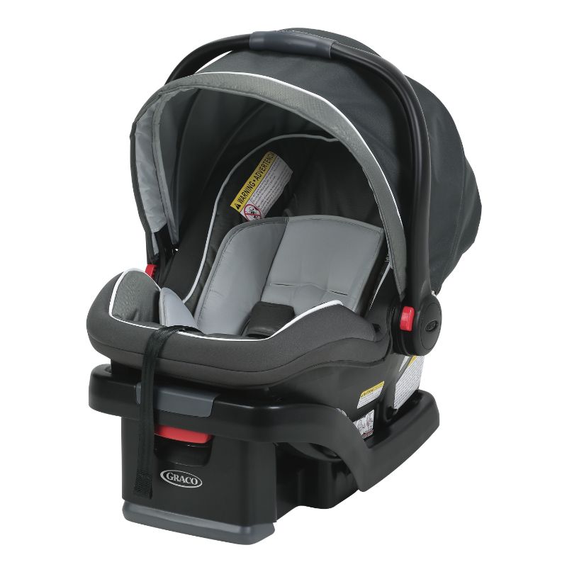 Photo 1 of Graco SnugRide SnugLock 35 Infant Car Seat, Tenley Gray