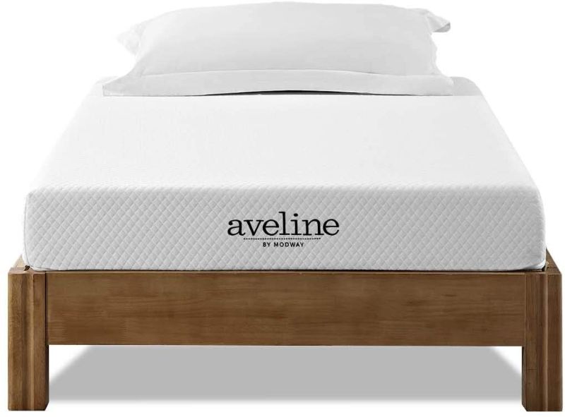 Photo 1 of Aveline 6in. Plush Memory Foam Tight Top Twin Mattress