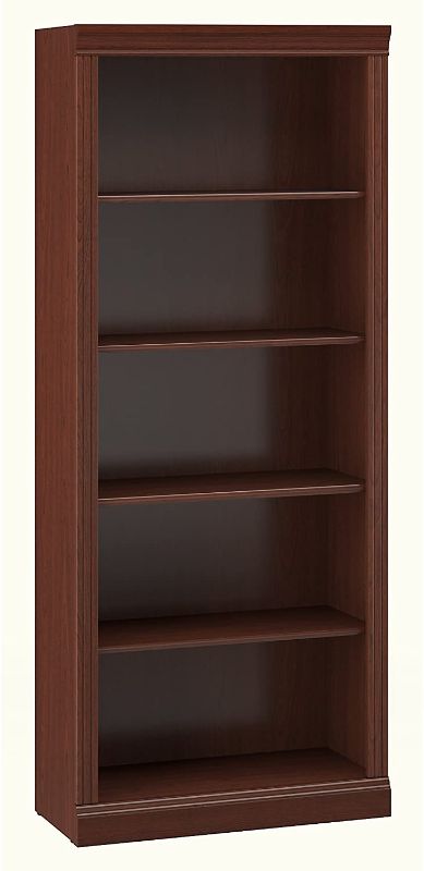 Photo 1 of Bush Furniture Saratoga 5 Shelf Bookcase in Harvest Cherry

//PREVIOUSLY OPENED 