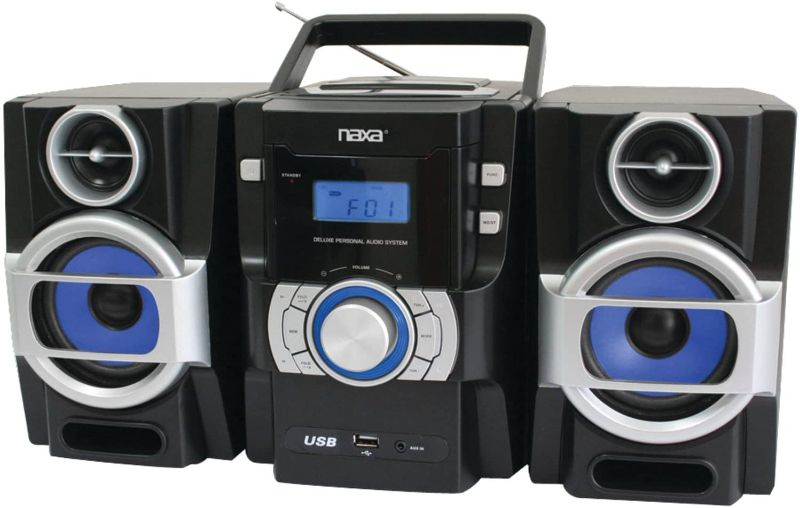 Photo 1 of NAXA Electronics NPB-429 Portable MP3/CD Player with PLL FM Radio
