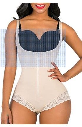 Photo 1 of SHAPERX Shapewear for Women Tummy Control Fajas Colombianas Body Shaper Zipper Open Bust Bodysuit
LARGE
