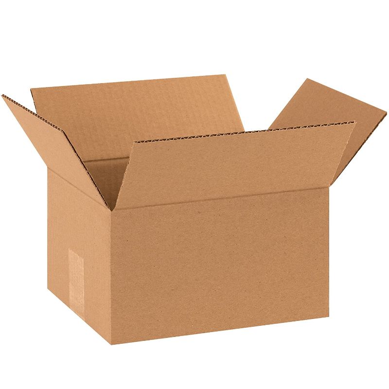 Photo 1 of  Cardboard Box, Kraft, for Shipping, Packing and Moving (Pack of 25)
