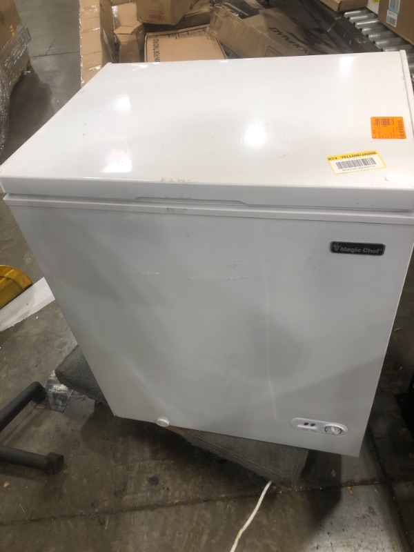 Photo 2 of  Magic Chef 5.0 cu. ft. Chest Freezer in White
