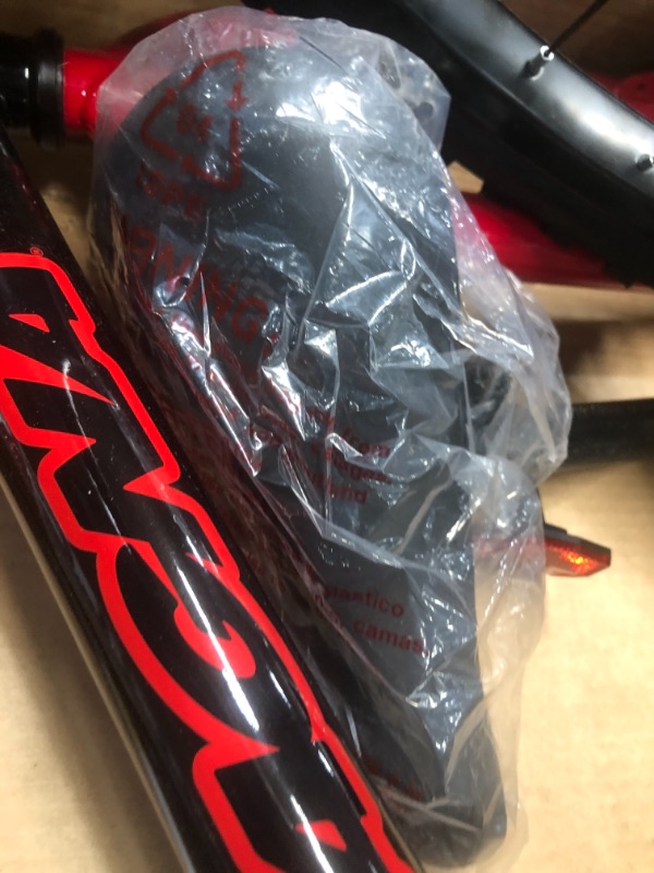 Photo 3 of 20" Magna Boy's Throttle Bike, Black/Red
