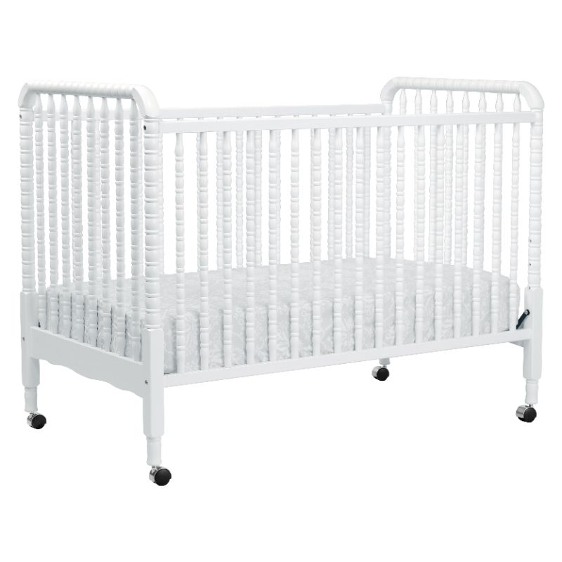 Photo 1 of DaVinci Jenny Lind 3-in-1 Convertible Crib in White Finish
