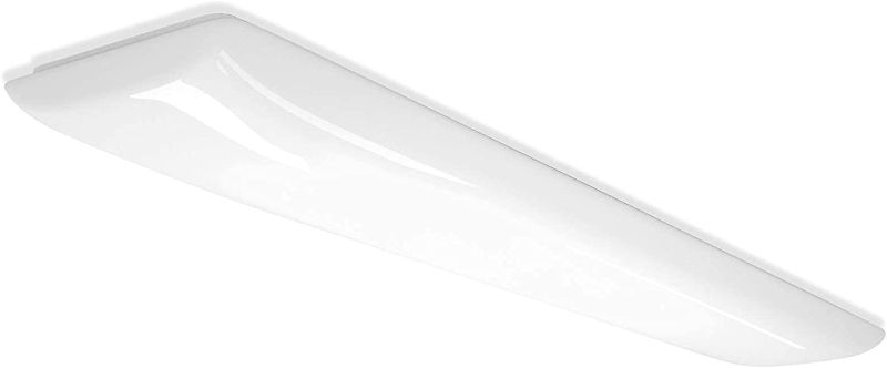 Photo 1 of AntLux 4FT LED Flush Mount Puff Lights 60W, 6600 Lumens, 4000K Neutral White, 48 Inch Integrated Low Profile Flushmount Linear LED Cloud Ceiling Light Fixture for Kitchen, Laundry, ETL Certified
