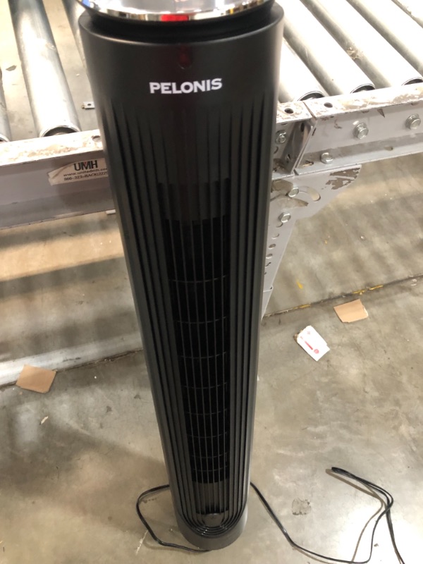 Photo 3 of 2021 PELONIS 42 Inch Oscillating Tower Fan with Aromatherapy Diffuser, Remote Control, 5 Speed Settings with 3 Modes, Programmable 4H Timer, 45 Watts,
