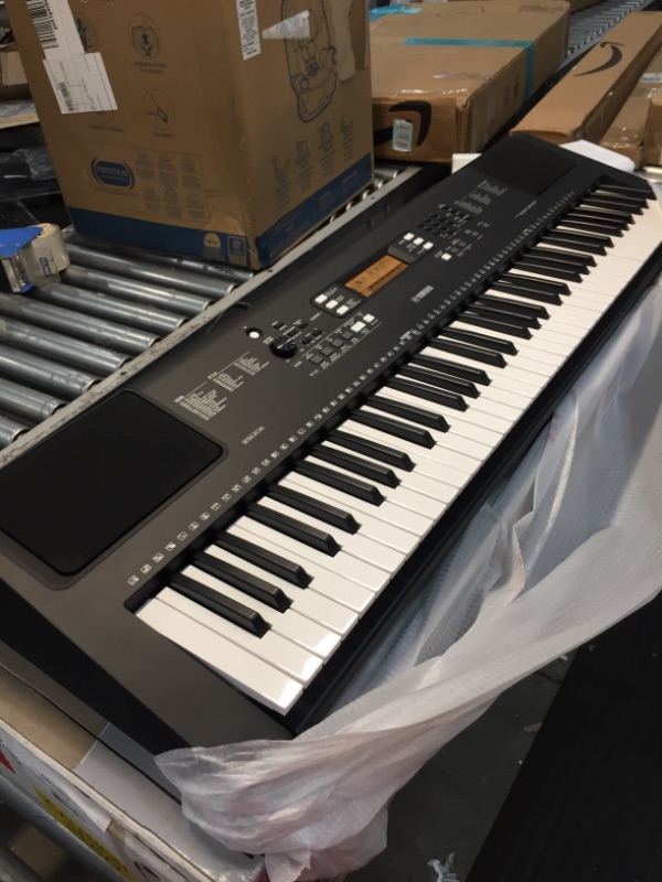 Photo 2 of *previously opened* 
YAMAHA PSR-EW300 SA 76-Key Portable Keyboard Bundle with Stand and Power Supply
