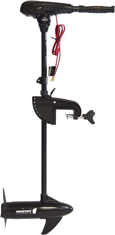 Photo 1 of Newport Vessels X-Series 55lb Thrust Transom Mounted Saltwater Electric Trolling Motor w/LED Battery Indicator (36" Shaft)
