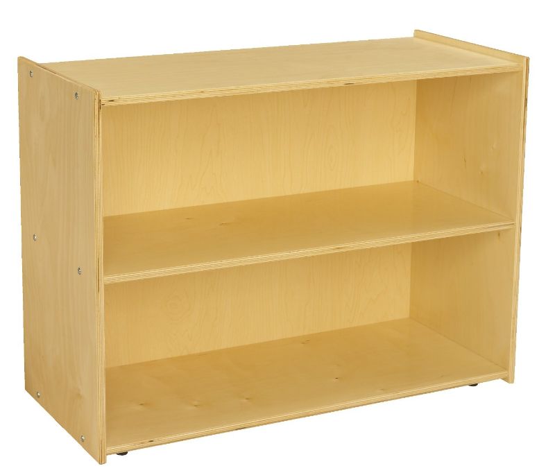Photo 1 of *USED*
*MISSING hardware*
Childcraft 1526314 ABC Furnishings Deep Shelf Storage Units, 27.38" Height, 16" Width, 36" Length, Natural Wood
